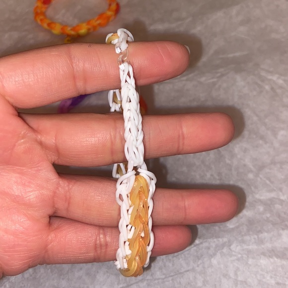 3 RAINBOW LOOM BRACELETS - Picture 3 of 8